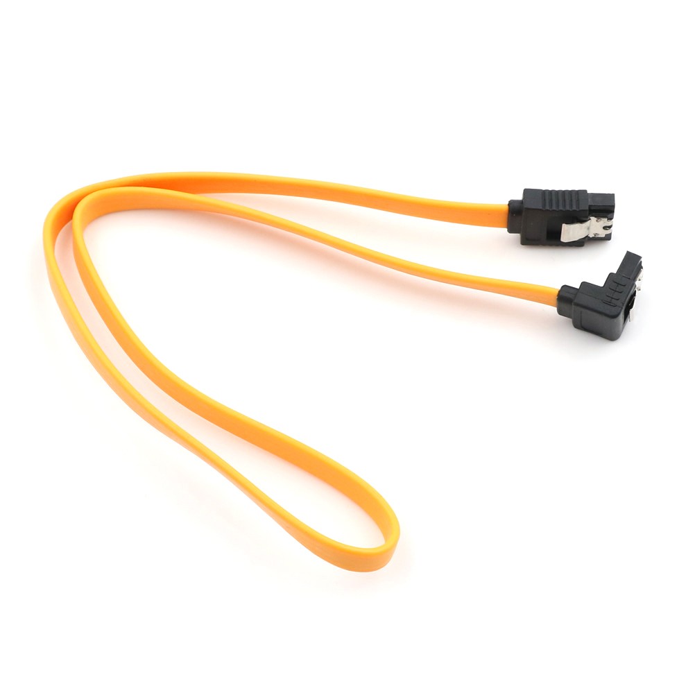 45cm SATA Right Angle SATA Cable 3.0 III SATA3 6Gb s SSD Hard Drive Data Direct Right Angle Cable 1pc