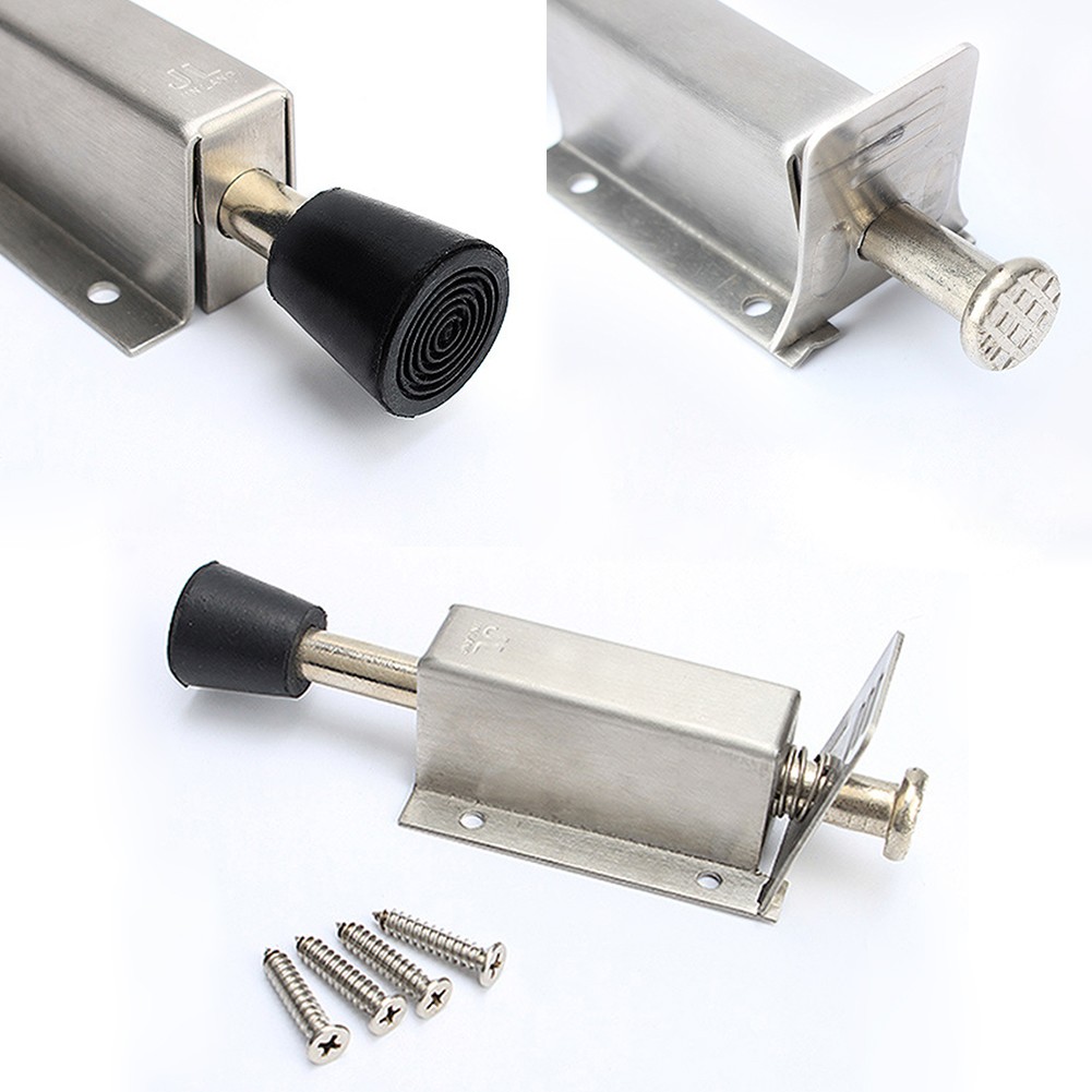 Stainless steel deadbolt for home hotel hardware anti-theft sliding door access patio foot lock