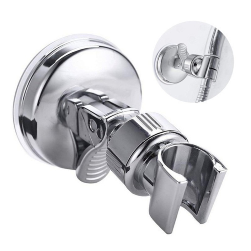 Powerful Suction Cup Shower Head Holder Base Bathroom Shower Nozzle Fixing Wall Bracket Bathroom Accessories