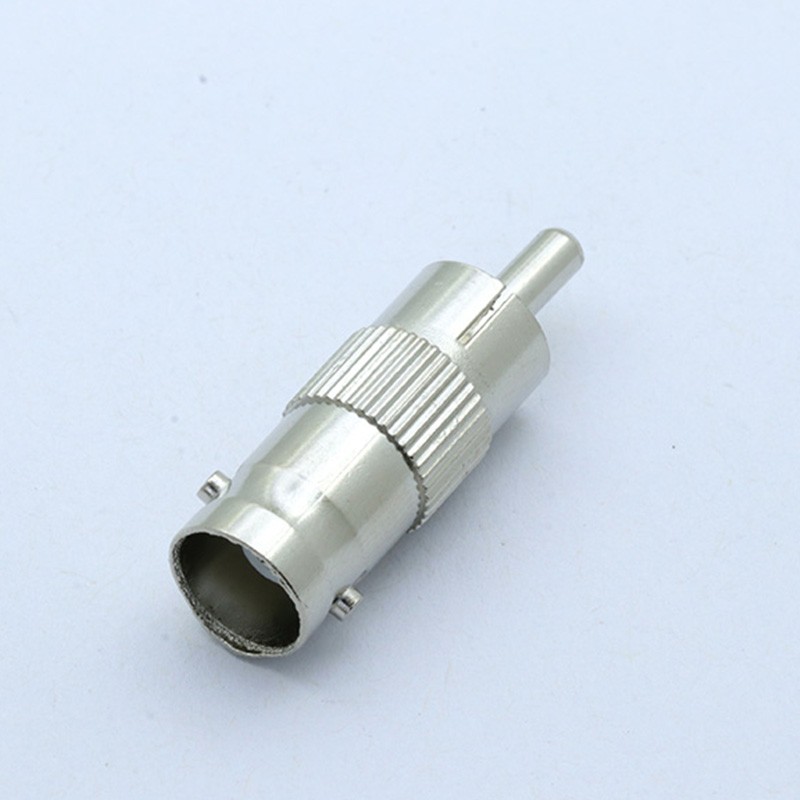 12/50/100pcs BNC Female Jack to RCA Male Plug Adapter Straight Connector for CCTV Security Video Surveillance Camera