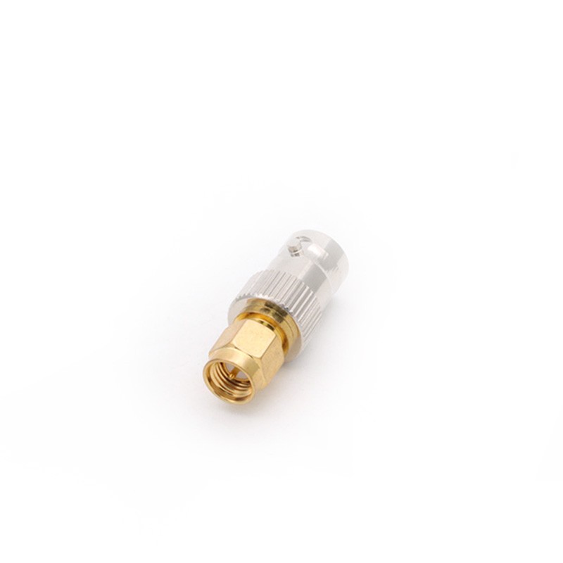 BNC Female Jack to SMA Male Plug Connector 12/50/100pcs RF Coax Coaxial Radio Antenna Converter Adapter