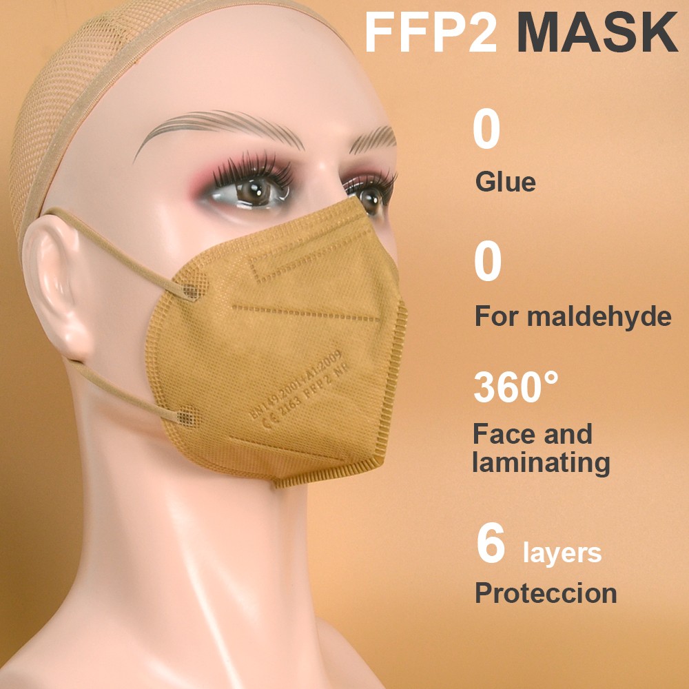 Mascarillas ffp2 reusable 6 layer ffp2masable approved healthy protective CE fpp2 mouth face mask ffp2 respirator for ash