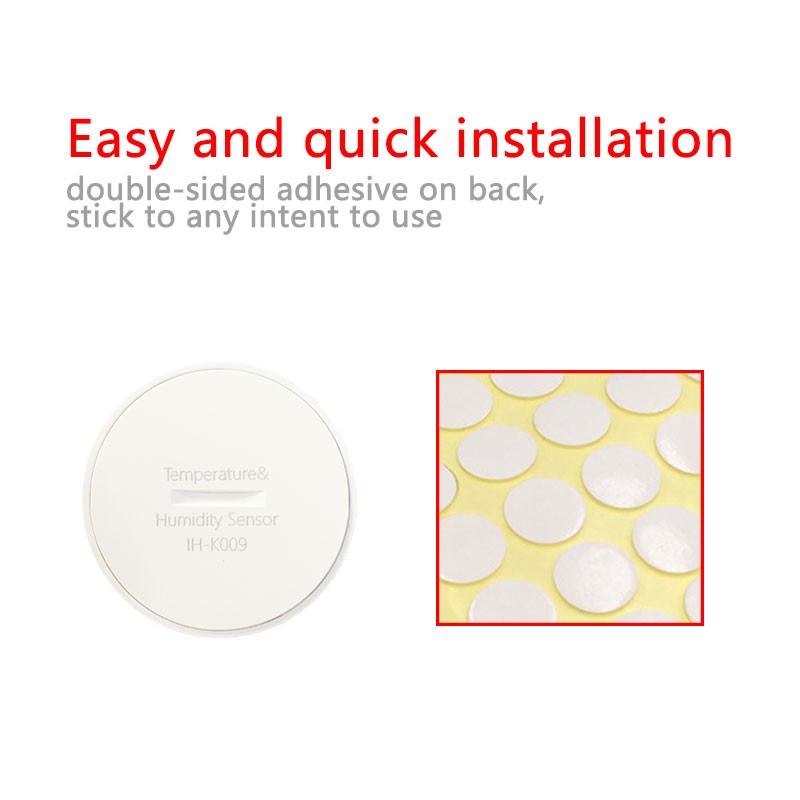 Tuya ZigBee Temperature Humidity Sensor Works with Alexa Google Smart Home Smart Life / Tuya Smart App Contro