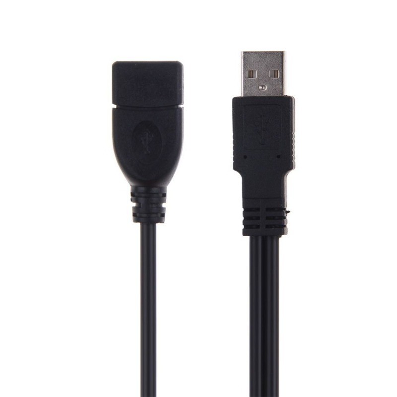 2 منفذ USB2.0 Hub USB 2.0 ذكر إلى 2 المزدوج USB أنثى جاك الفاصل محور الطاقة سلك مهايئ لكابل هاتف الكمبيوتر المحمول