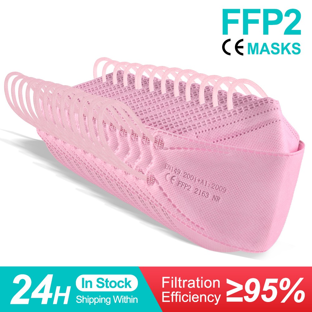 New Mascarillas ffp2fan filtros respiratory mask fpp2 homeopathic face mask rose KN95 cubrebocas ffp2mascarillas ce