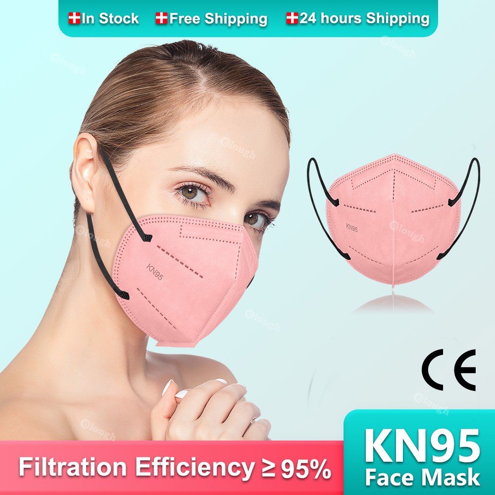 KN95 Mascarillas ffp2mascarillas Respirator Mask FFP2 Approved Mask 5 Layers Reusable FPP2 Mascarillas FP2 Face Masks Black KN 95 ffp3