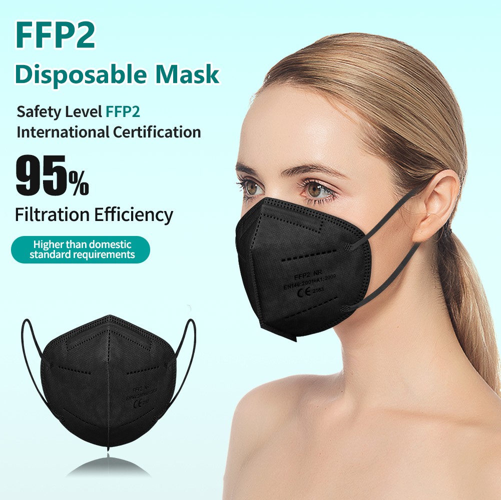 Respiratory Mask KN95 Face Mask FFP2 Mascarilla FPP2 homology ada 5 Ply FP2 Mascara Dust Face Mask FFP 2 Masque ffp2masque Adult