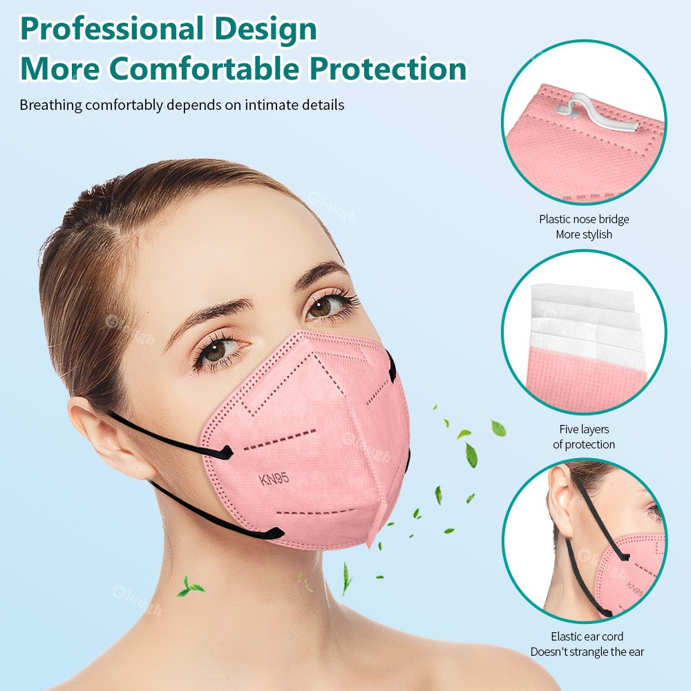 10-200pcs Colorful Masks FFP2 Mascarillas KN95 Certified Mascarilla FPP2 homology ada Cubrebocas KN95 Face Mask KN 95 Adult