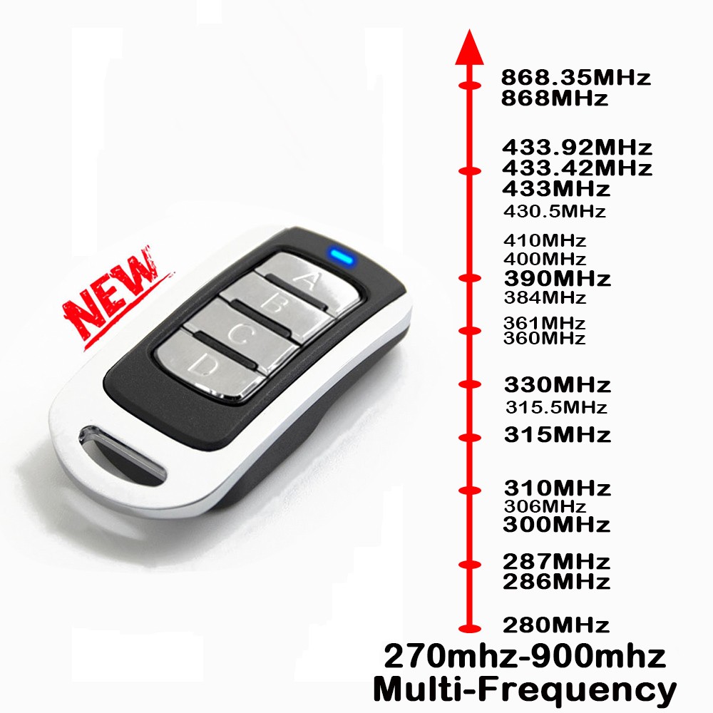 ERREKA ايريس سول 433 868 لونا 2 3 ريسون 1 2 باب المرآب التحكم عن بعد 433mhz 868mhz ERREKA باب مرآب بميزة التحكم عن بعد فتاحة