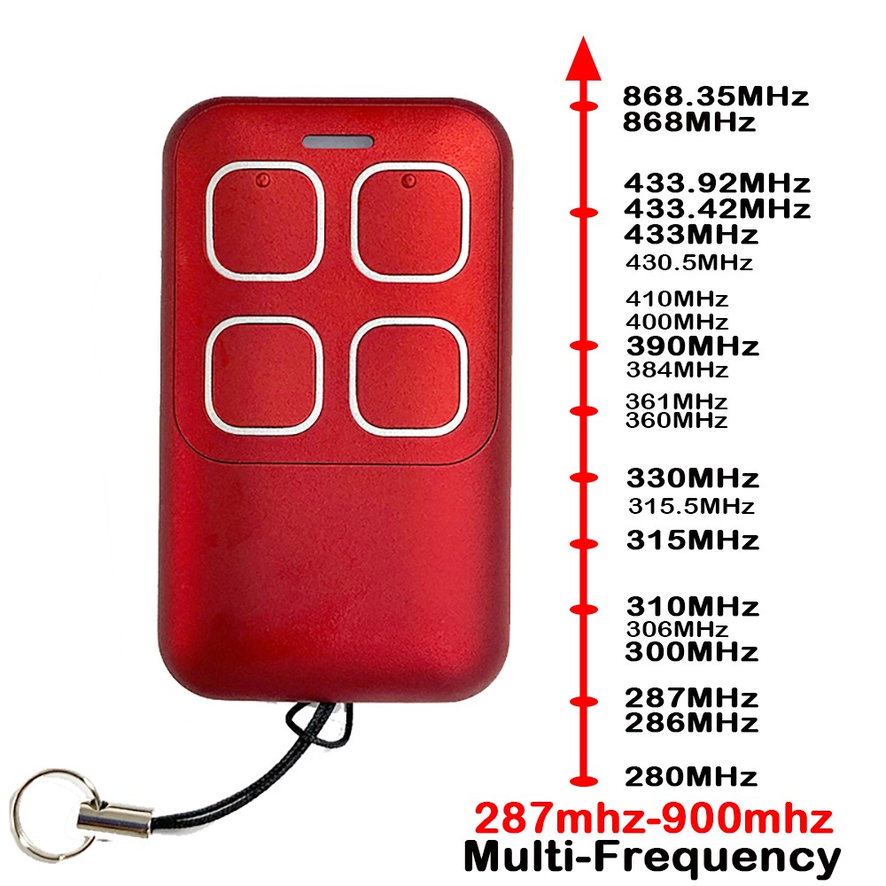 Garage Door Remote Control Switch FM400 FM400E Remote 433.92MHz Transmitter Switch Replacement Garage Door Opener