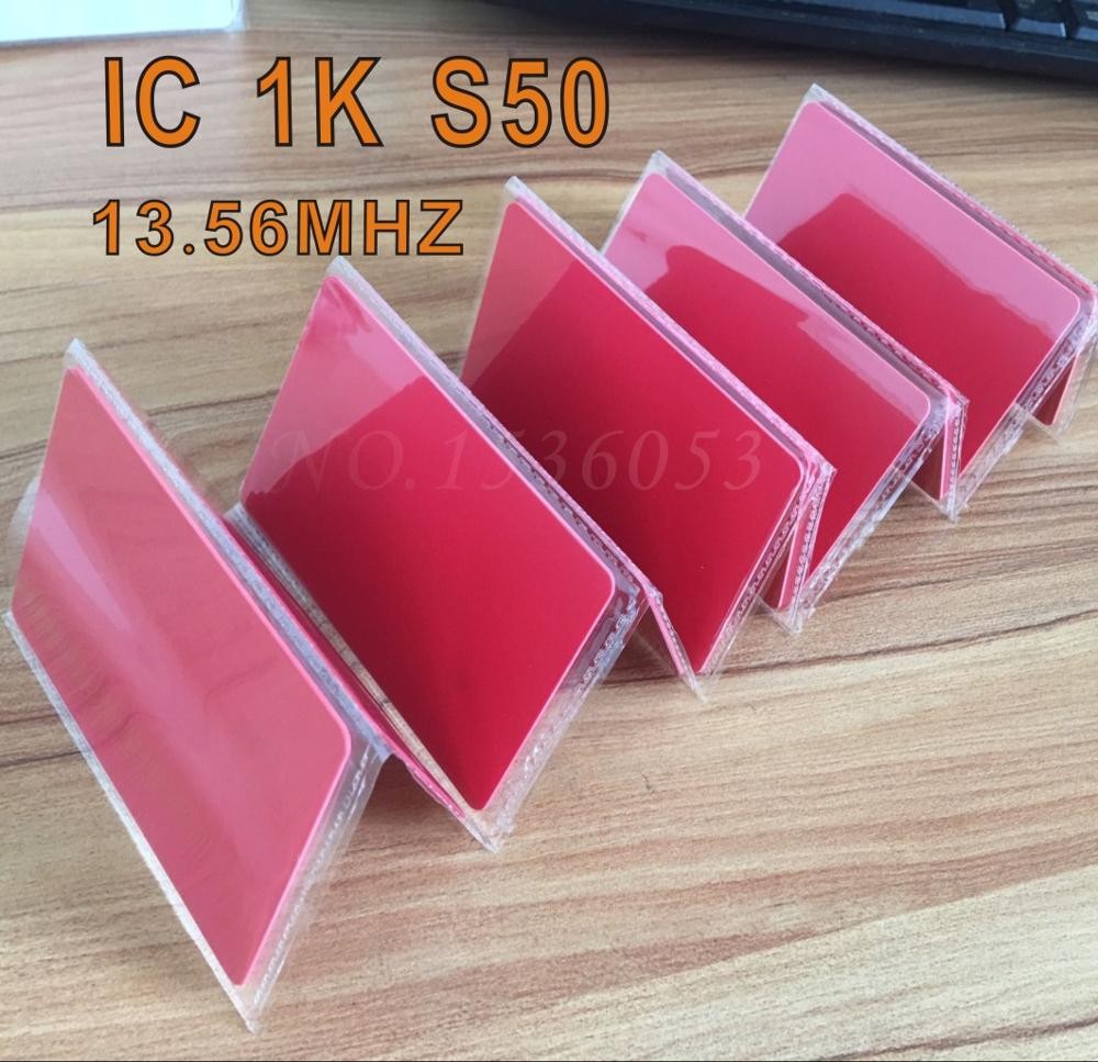 10pcs colorful 13.56mhz nfc card blue red black hotel key access control low cost rfid smart card