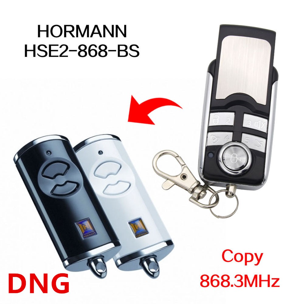 Hormann HSE5 HSE4 HSE2 HSE 868 BS Remote Control Hormann HS HSS HSD HSP HSE 1 2 4 5 BS 868MHz Remote Garage Gate 868MHz