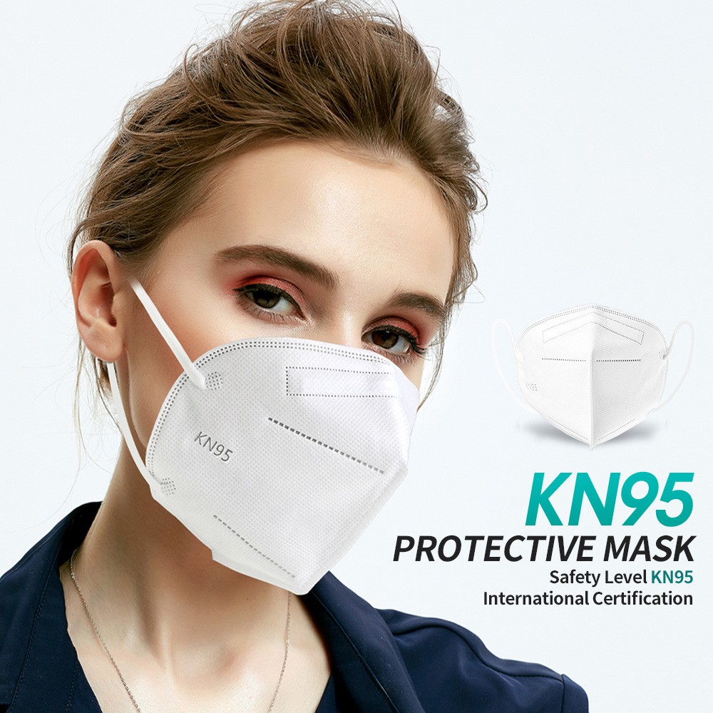 10-200pcs CE ffp2fan KN95 Filter 5 Ply Reusable Adult Face Mask Mascarillas FPP2 homology adas Mascherine FFPP2 Masque FFP 2 FP2