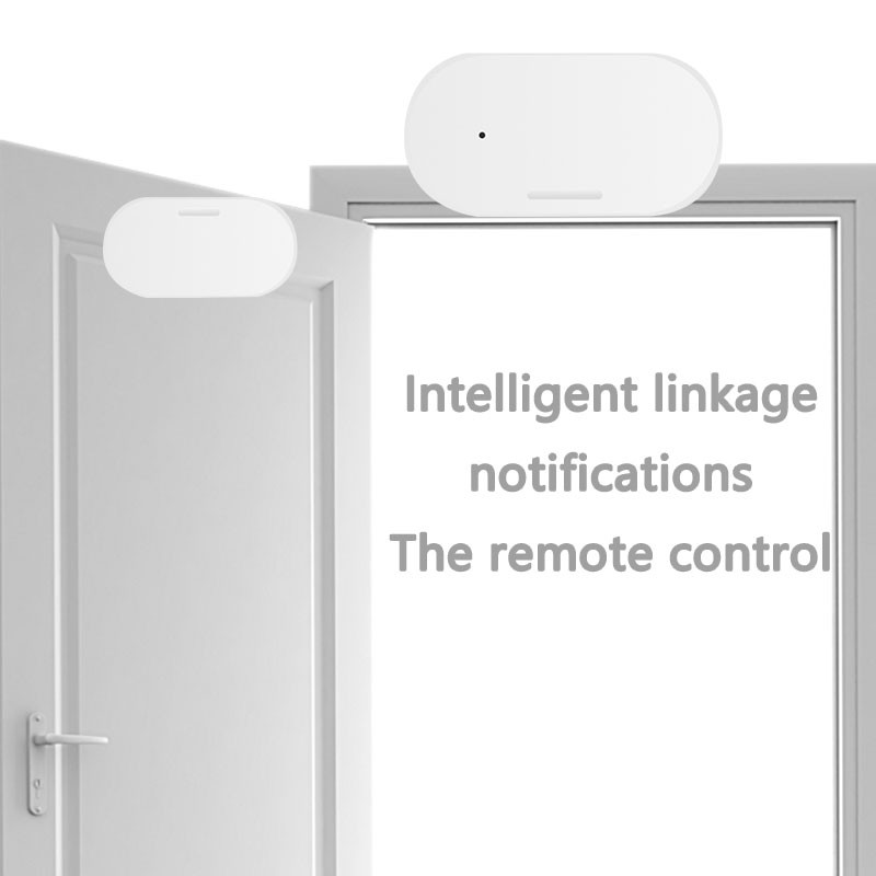 Tuya Zigbee Door and Window Magnetic Sensor Wireless Connection Smart Home Wireless Door Detector Magnetic Automation Door