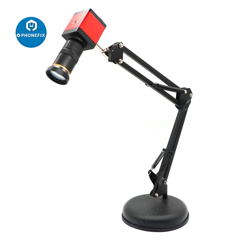 Industrial Overhead Camera Phone Video Stand Desktop Scissor Arm Stand for Video Recording Live Broadcast Studio Shooting