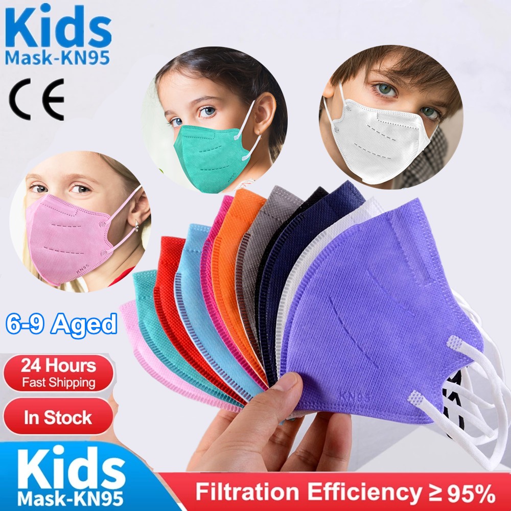 Mascarillas FPP2 Niños Masks 5-10 Years KN95 Kids FFP 2 Masque enfant 4 Layers ffp2mascarilla FFP2 Infantil CE