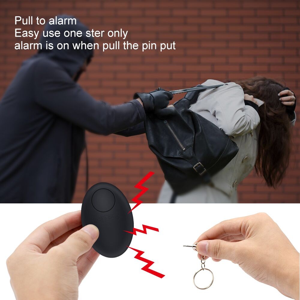 Low Price 120dB Self Defense Alarm Egg Girl Women Security Alarm Personal Safety Scream Loud Keychain Emergency Alarm