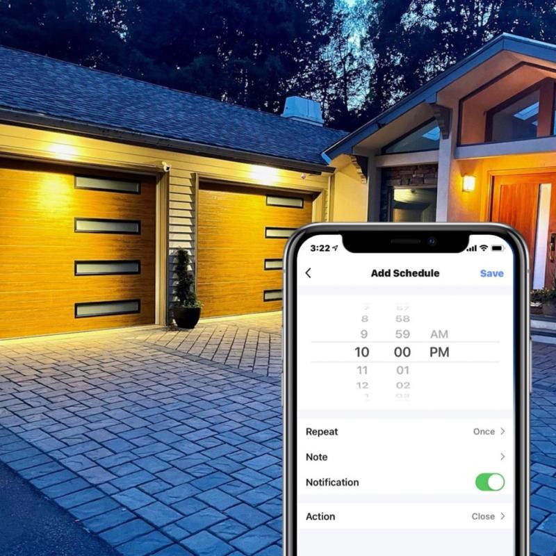 WiFi Smart Garage Door Smart Life APP Remote Control Open Close Monitor Compatible With Alexa Echo Google Home No Hub Require