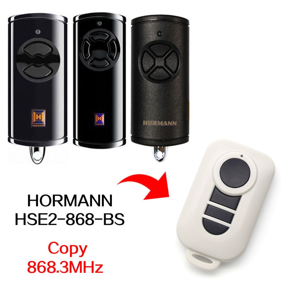 1pc hörmann HS HSS HSE HSD HSP 1 2 4 5 868 BS Remote Control HSE2 HSE4 HS1 HS4 HS5 HSS4 HSP4 HSD2 Garage Gate Remote 868MHz