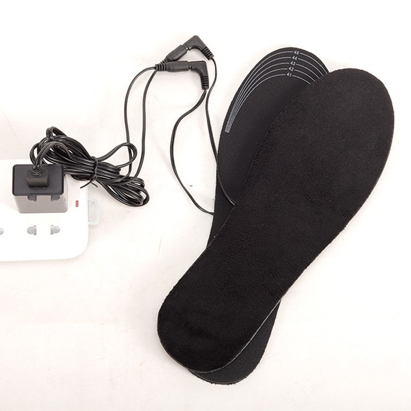 Electric Heating Insoles USB Heated Shoe Insoles Feet Warm Sock Cushion Washable Warm Thermal Insoles Unisex Plantillas Para Los