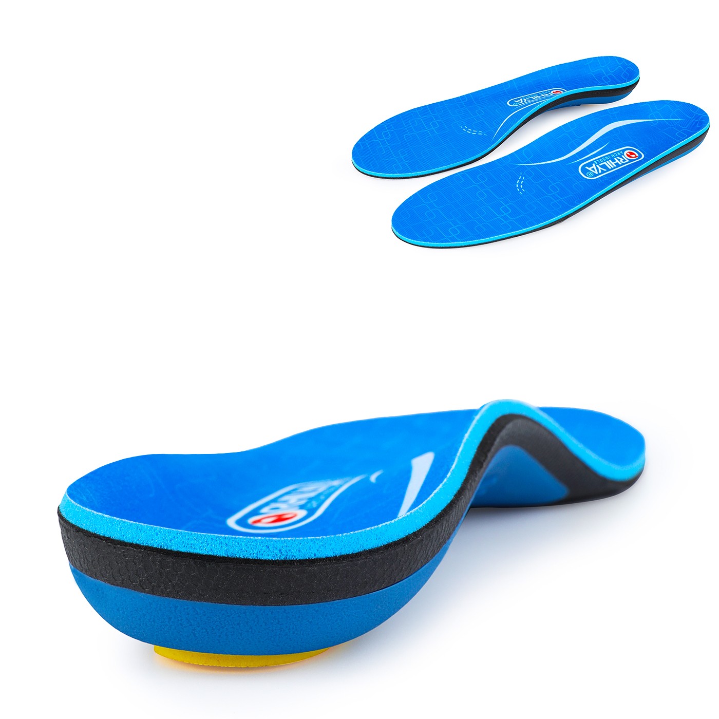 Plantar Fasciitis Arch Support Orthotic Insoles Male Female Shoe Inserts, Flat Feet Orthotic Sole Running Athletic Sports Cushion