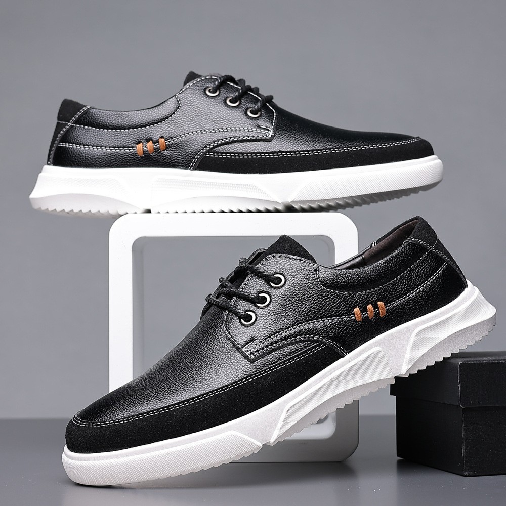 Casual Sneakers Men Fashion Trend Soft Sole Lace-up Mens Shoes Chaus Tufts Homme Mens Casual Shoes Zapato Hombre Soulier Homme