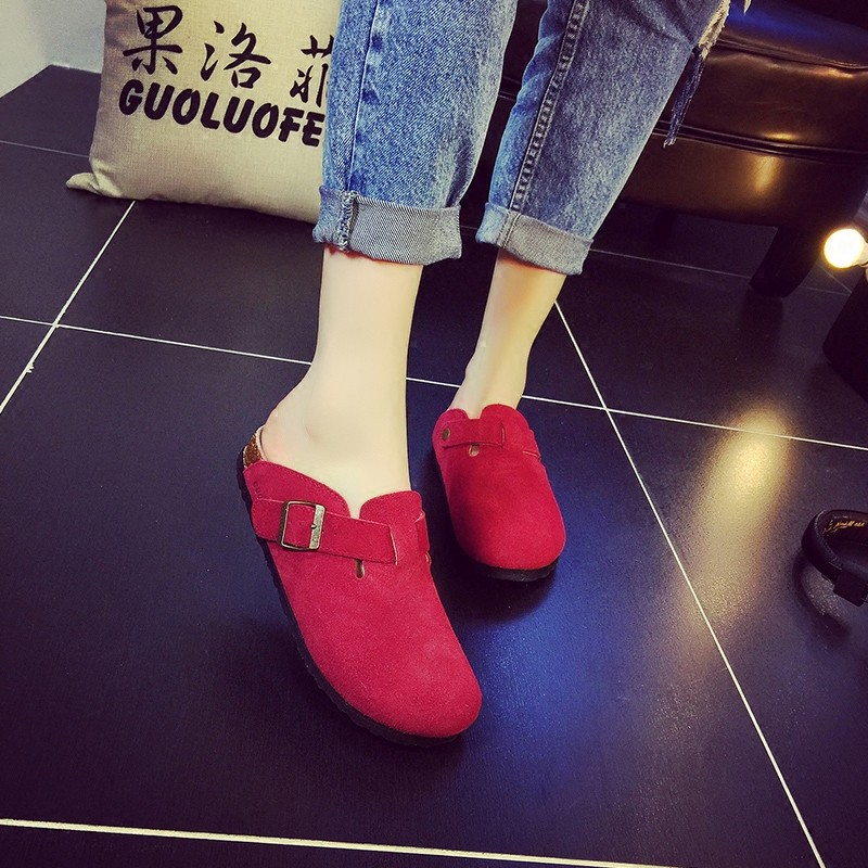 Summer Hot Men Slippers 2020 Fashion Closed Toe Shoes New Suede Sandals For Men Women Garden Unisex Plus Size 35-46