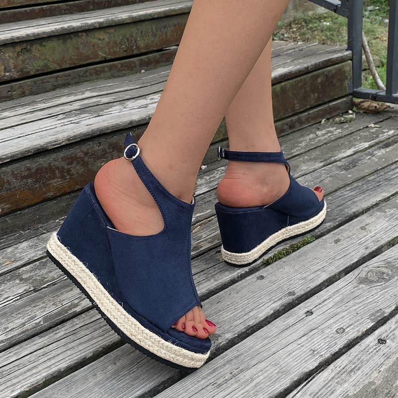 wedges shoes for women high heels sandals summer shoes flip flop chauss femme platform sandal dropshipping fulfillment