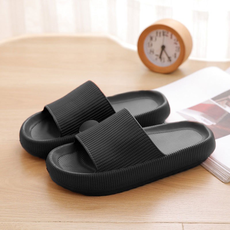 Thick platform slippers women indoor bathroom slides soft eva comfortable anti-slip home floor slippers ladies summer shoes men