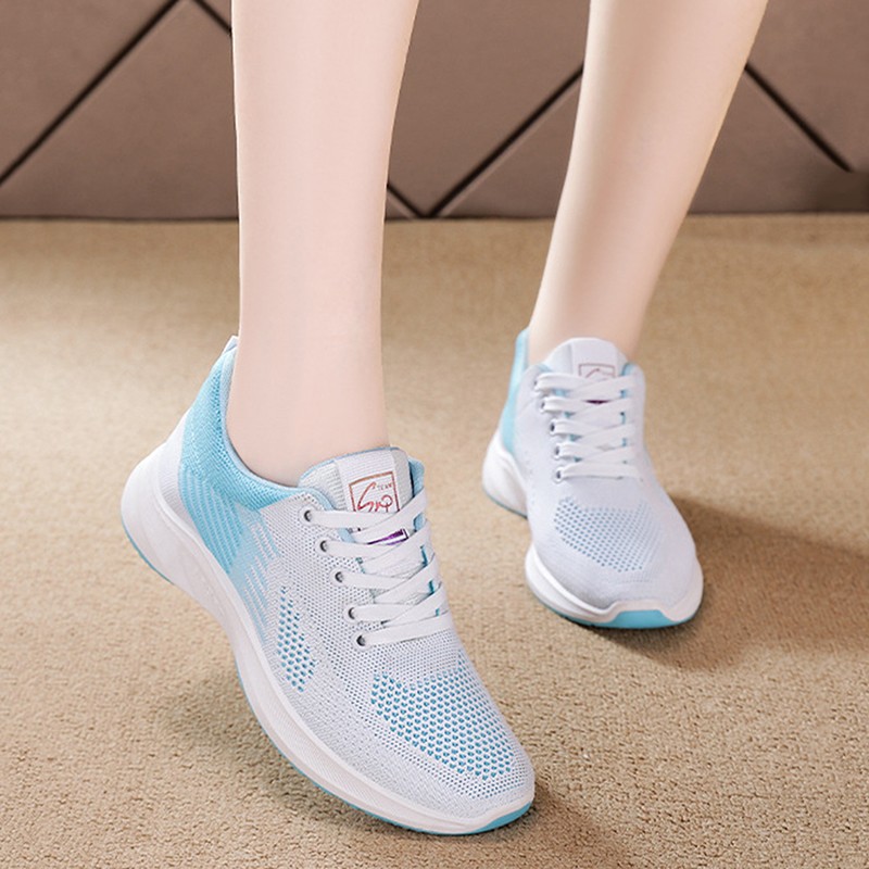 Women Casual Shoes Fashion Breathable Walking Mesh Flat Shoes Woman Sneakers Women 2022 Tenis Feminino Women's Shoes