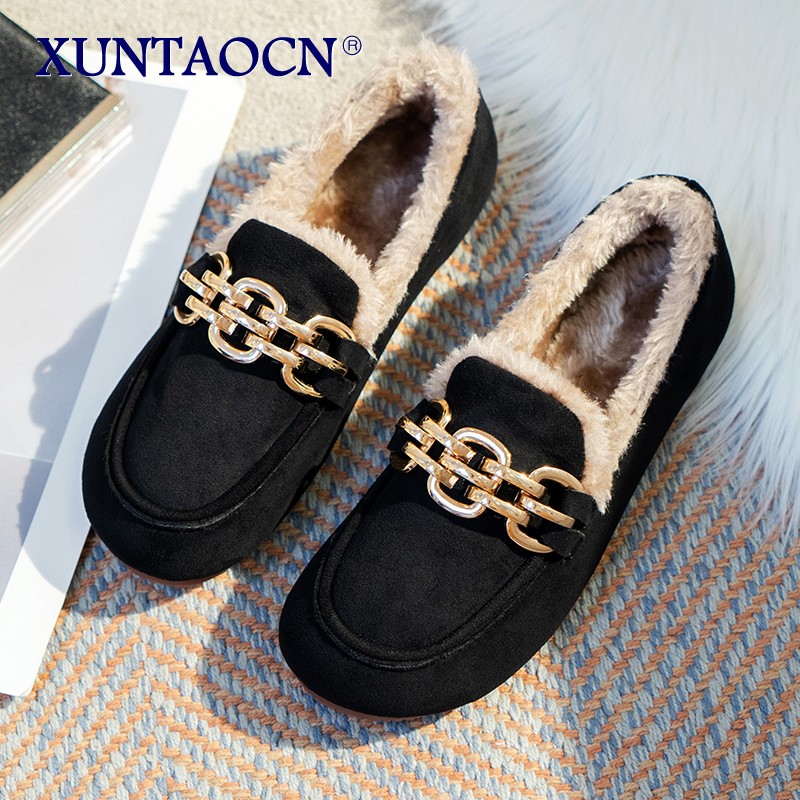 Winter Women Cotton Slippers Thick Plush Home Soft Slippers Warm Indoor Cotton Shoes New Womens Slippers Cute Fluffy Slippers