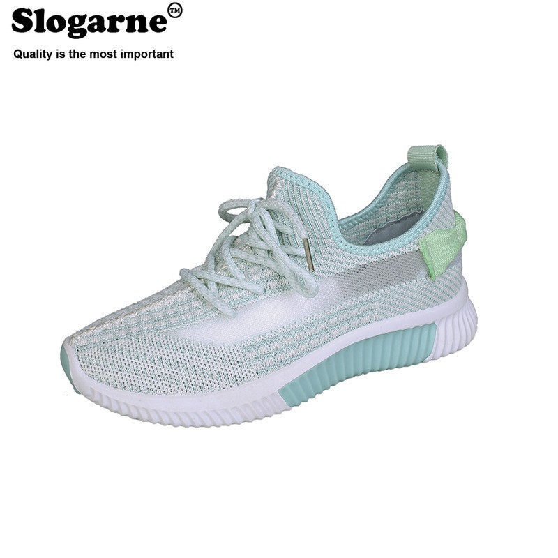 Women Vulcanized Sneakers Weave Mesh Platform Shoes Ladies Spring Autumn Trend Chunky Sneakers Flats Women Casual Sneakers