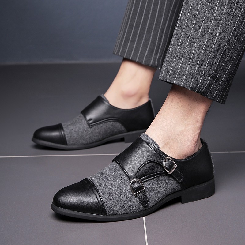 Men's formal shoes 2020 fashion patent leather dress shoes men's spring and autumn brand business office wedding shoes men shoes