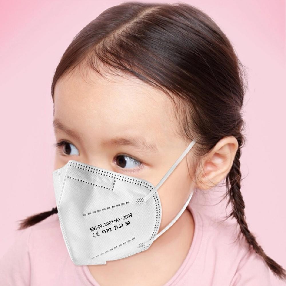 ffp2 Mask Kids Children KN95 Dustproof Mask Respirator CE Reusable Boys Girls Fit 6-14 Years Mascarillas Face Mask