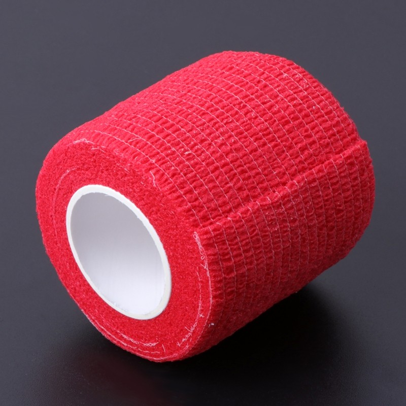 6pcs Disposable Self-Adhesive Elastic Bandage For Handle Grip Tattoo Tube