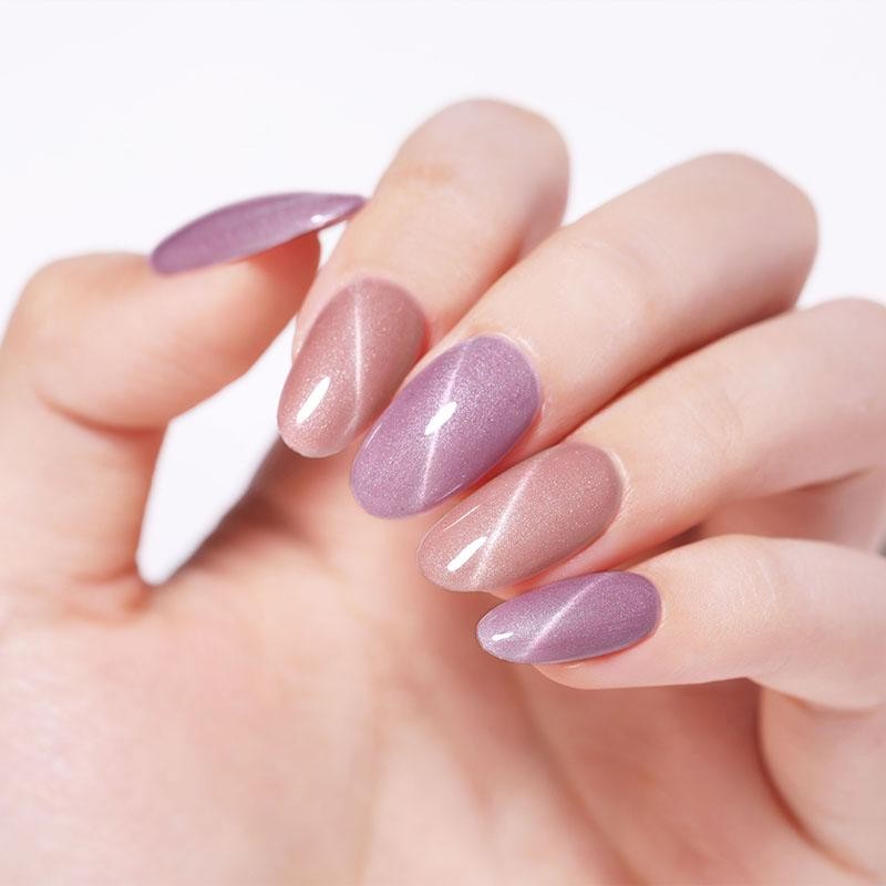 Born Pretty Dipping Nail Powder Cat Magnetic Chameleon Gradient Nail Glitter Powder Sparkle 10ml Natural Dry Dip Nails Decor