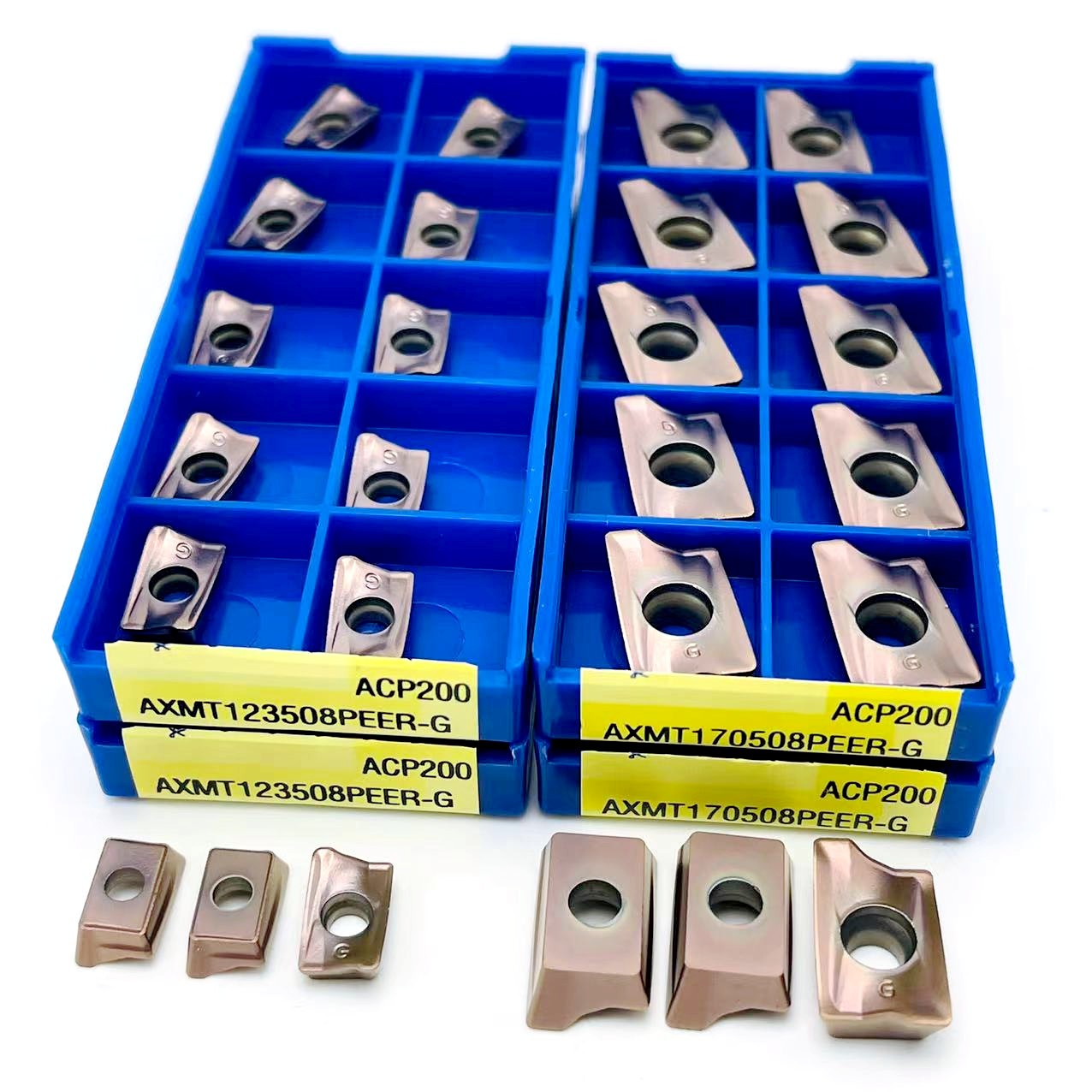 AXMT123508 AXMT170508 PEER-G ACP200 Carbide Turning Tool Original High Quality CNC Milling Insert AXMT 123508 AXMT 170508