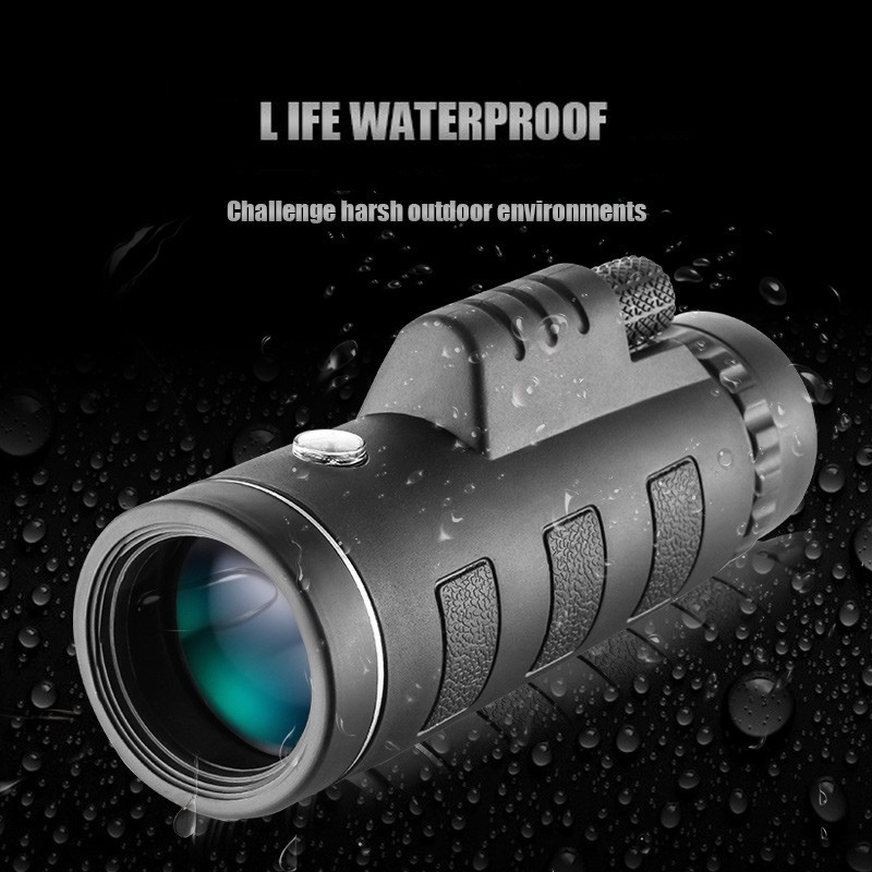 40X60 Professional Telescope Monocular Powerful Binoculars HD Pocket Telescope With Tripod For Holiday Travel As Teleskop Gift