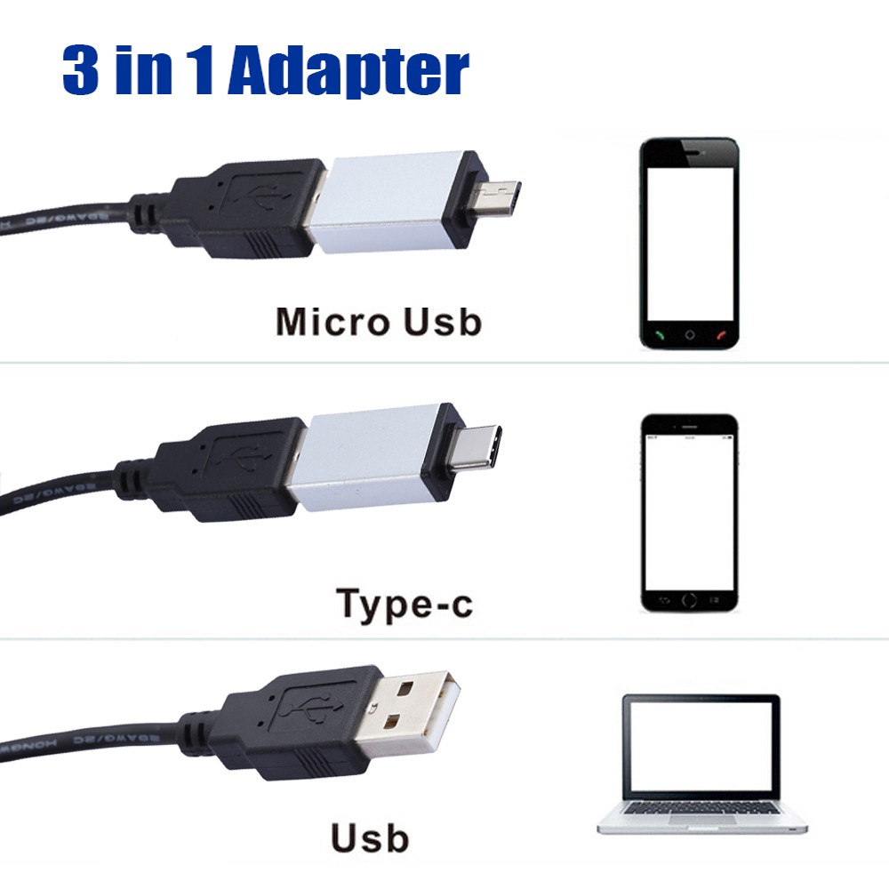 1600X Digital Microscope 3 in 1 USB Soldering Electron Microscope with 8 LEDs Camera Zoom Magnifier for PC Mac Android