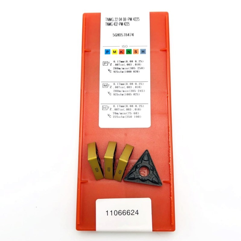 TNMG220408 TNMG220404 PM 4225 High Quality Super Hard Carbide Insert Metal Turning CNC Lathe Tools TNMG 220404 220408 PM 4225