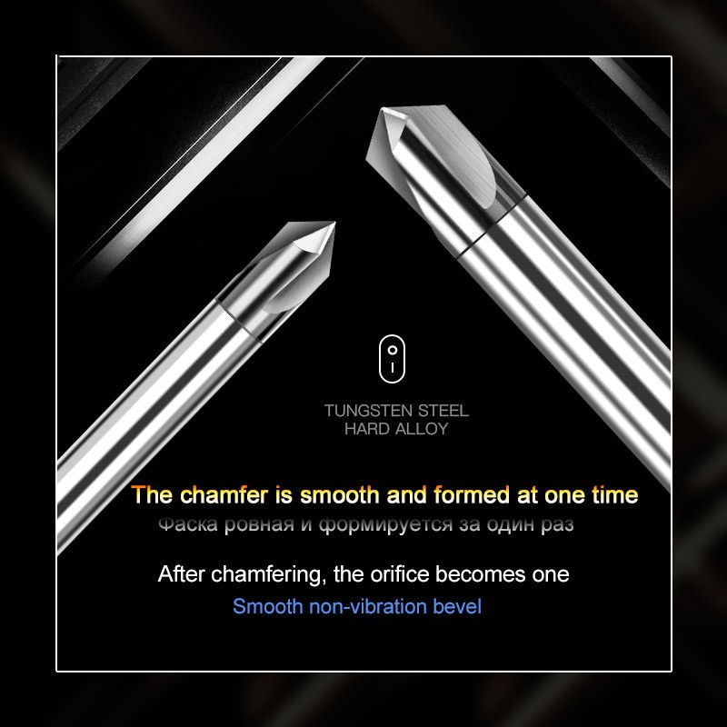 Chamfer Milling Cutter Carbide Angle Anti Chamfer End Mill Deburring V Grove Router 60 90 120 Degree 2 3 Flutes