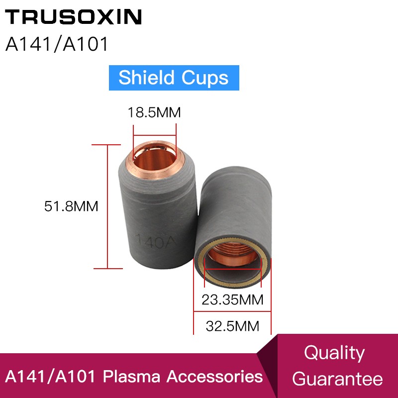 Non-original A141 A101 Plasma Cutter Torch Consumables 1pc Cutting Shield Cup PC0101