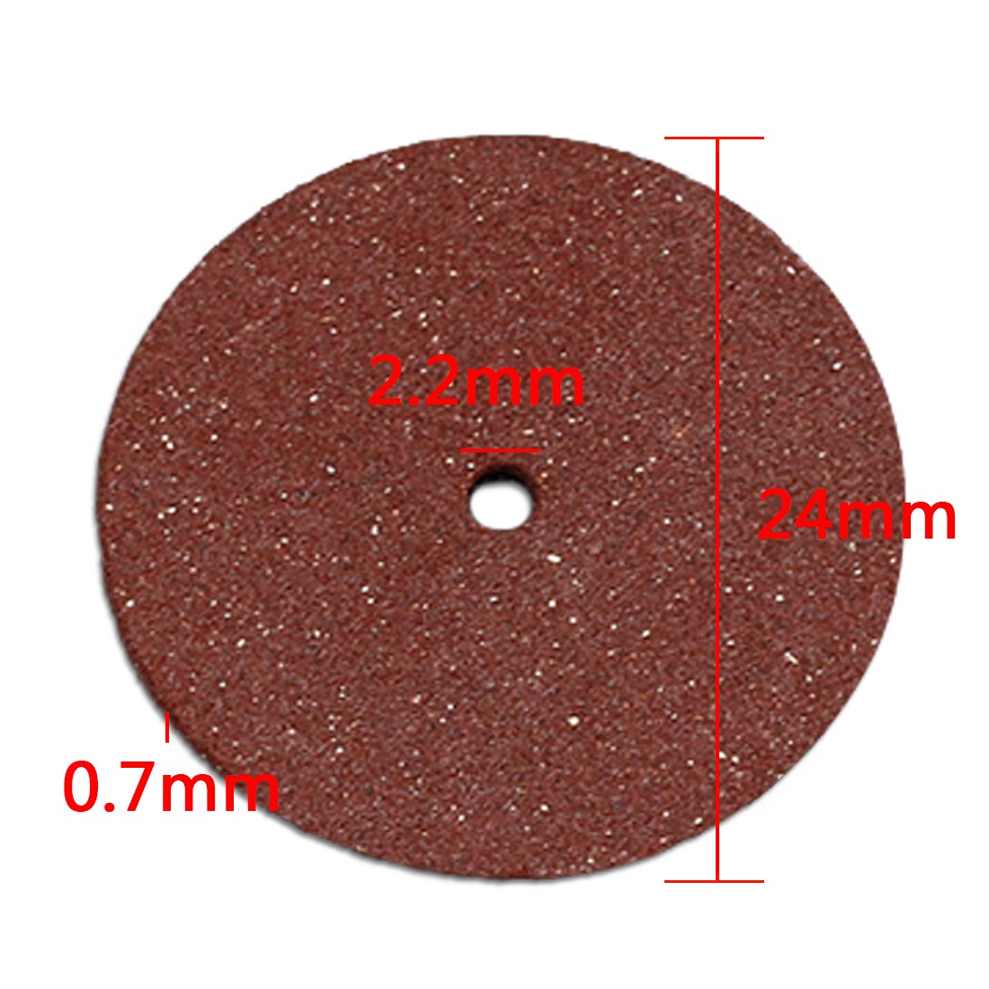 36pcs Dremel Accessories 24mm Abrasive Disc Cutting Discs Reinforced Cutting Grinding Wheels Rotary Blade Disc Tool