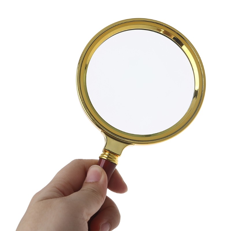 Hot 90mm Handheld 10X Magnifier Magnifying Glass Jewelry Reading Lens