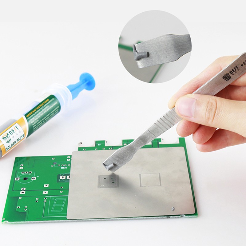 1 قطعة القصدير لحام لصق الرصاص حقنة السائل تدفق ذوبان نقطة 183 PCB إصلاح Stencil لحام لحام أداة آلة لحام