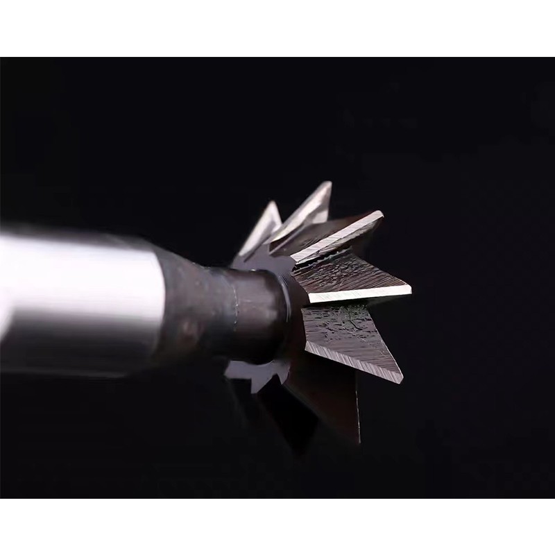 BB HSS Dovetail Cutter 45 55 60 Degree 8mm 16mm 25mm Dovetail End High Speed ​​Steel Mill