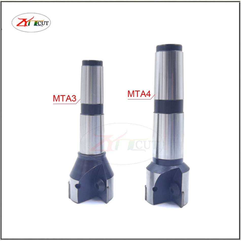 MT3 MT4 R8 C20-20 22 25 28 30 32 35 40 45 50 63 80mm Morse Taper Milling Shank, End Mills for Indexing Opening and Roughing