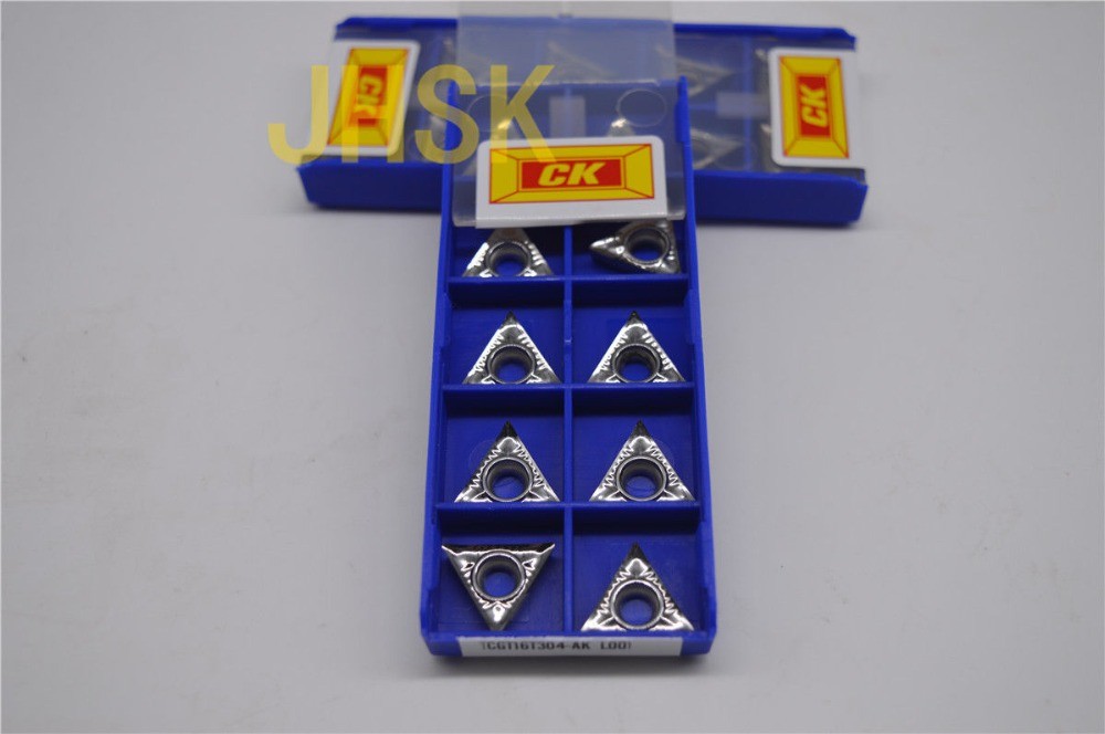 Free shipping 10pcs TCGT16T304-AK/TCGT32.51-AK used for superior quality aluminum