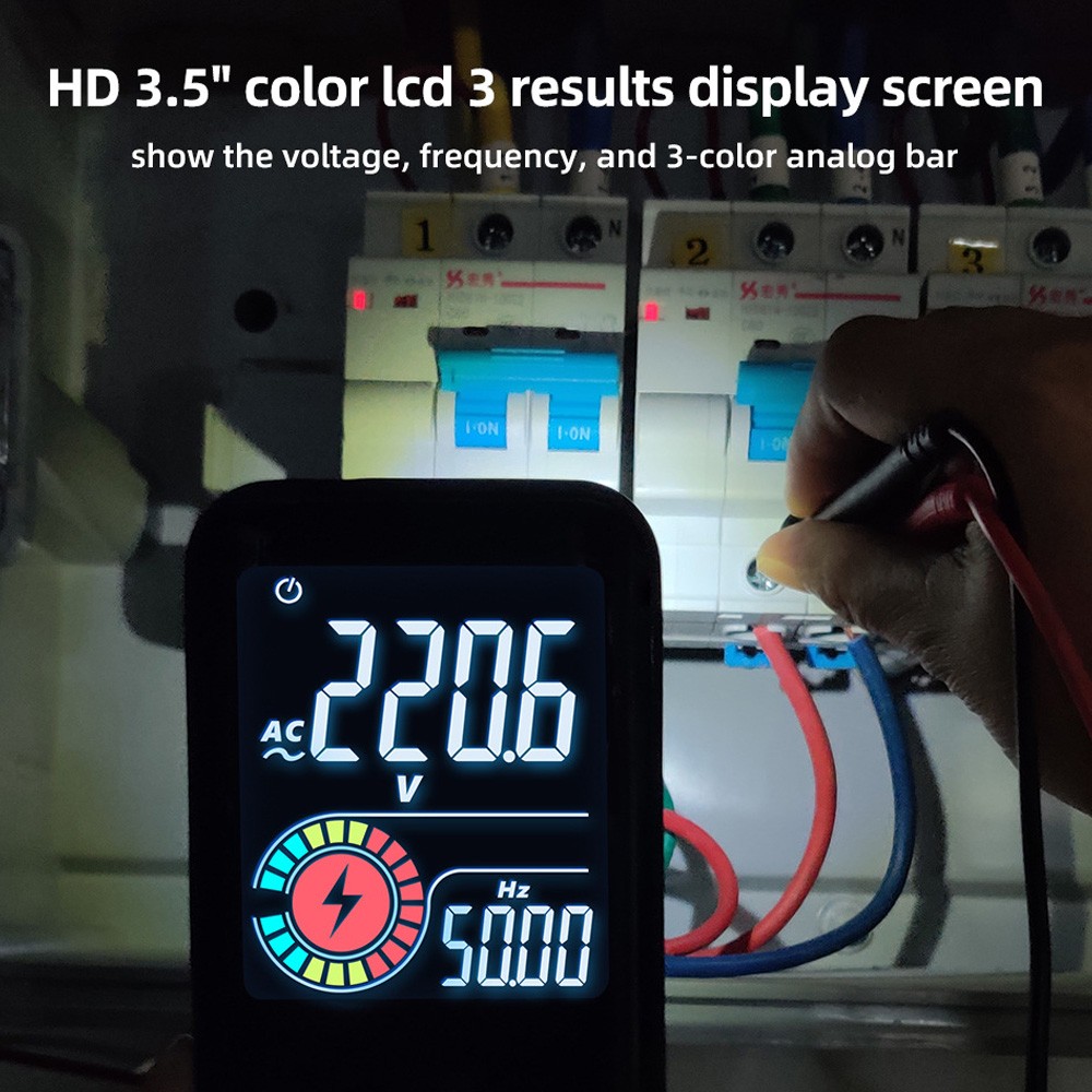 BSIDE Digital Multimeter S11 S20 DC Intelligent DC Omnidirectional AC Capacitor AC Ohm Diode NCV Hz Detector EMF Tester