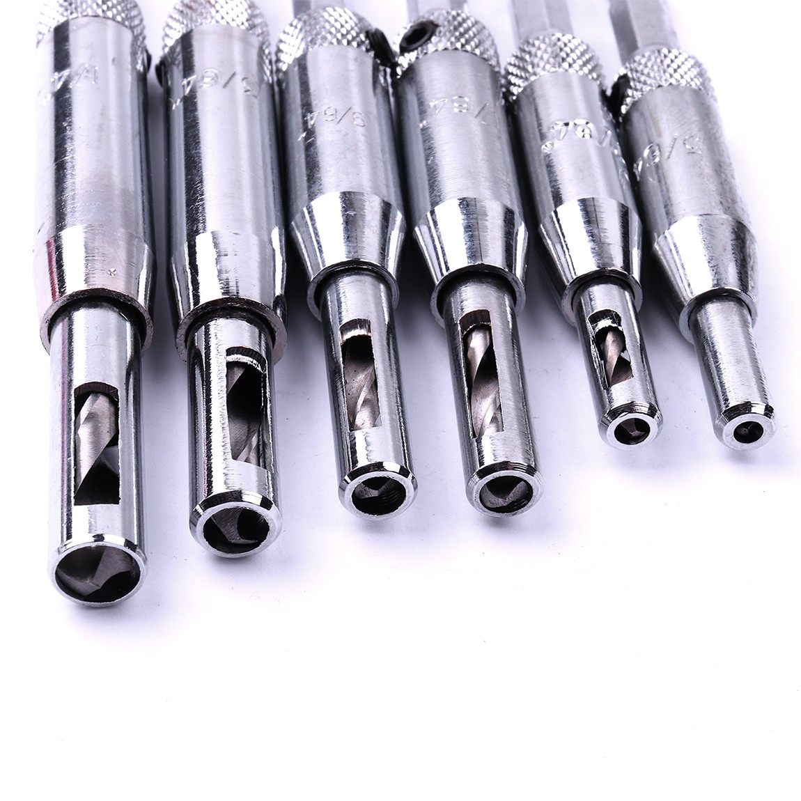 1pc HSS 1/4'' Hex Shank Self Centering Door Lock Hinge Drill Bit Pilot Hole Tool 5/64 7/64 9/64 11/64 inch